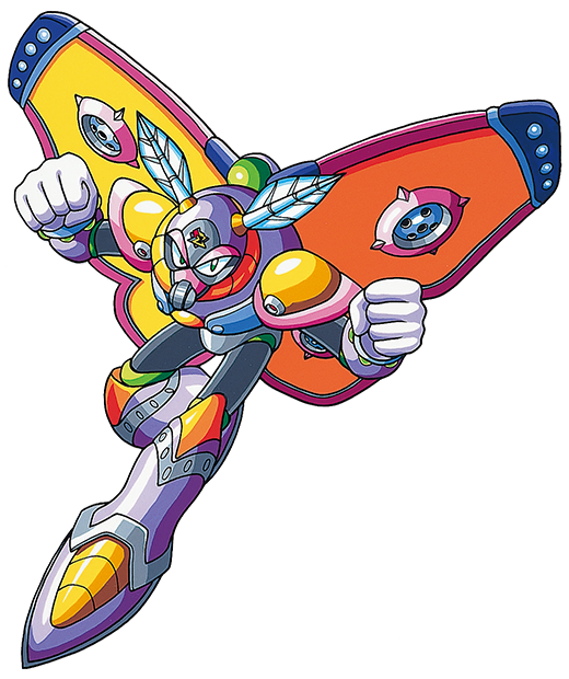 Morph Moth - Mega Man Wiki