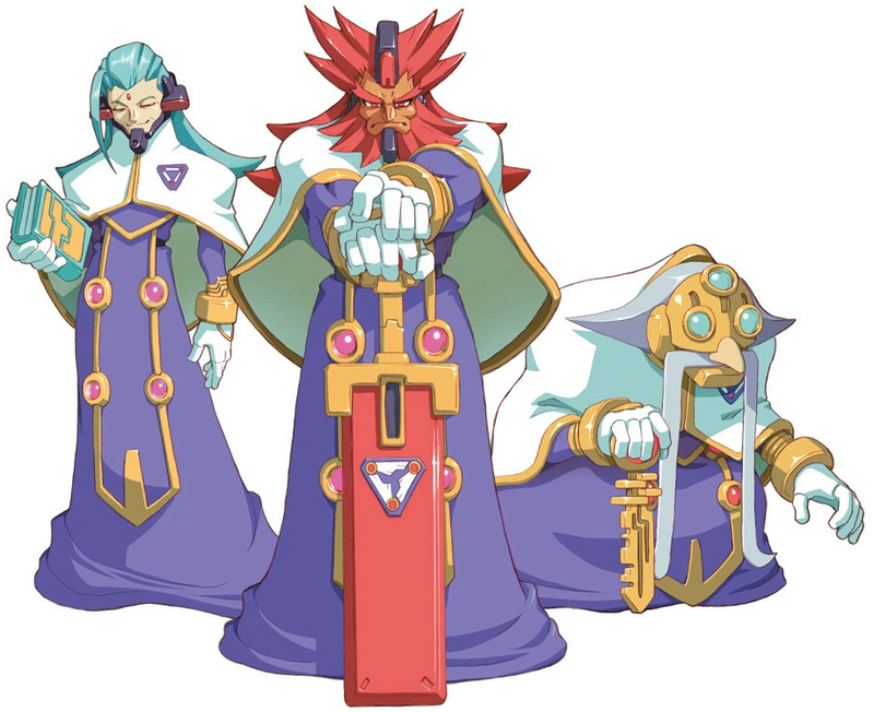 Sage Trinity - Mega Man Wiki